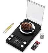 UNIWEIGH Milligram Scale 50g/0.001g,Precision Mini Carat Gram Scale for Powder Medicine,Jewelry,G...