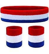 Favofit Headbands/Wristbands for Women Men Girls Boys for Gym Workout & Yoga, Super Comfy Sports ...