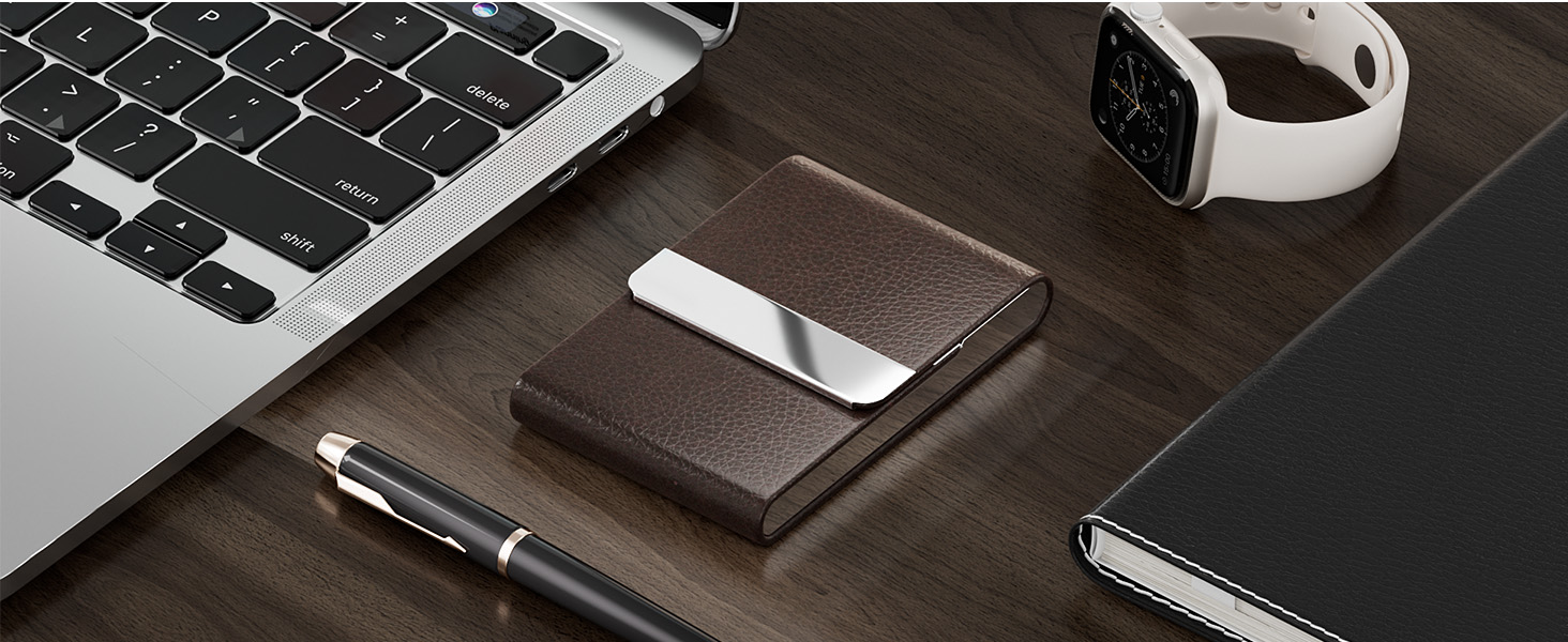 PU Leather Business Card Case
