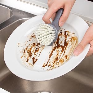 MR.SIGA Pot and Pan Cleaning Brush - Pack of 2