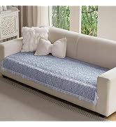 HOMLOVE Couch Cover Washable, Sofa Covers for Pet, Sofa Slipcover with Rose-Pattern, Couches Prot...
