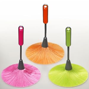 4 medium to long ultra-fine plastic fiber dust collectors 6