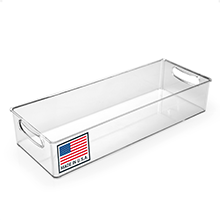 Organizer bin for fridge