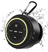 Razobws Bluetooth Shower Speaker, Portable Bluetooth Speakers, IP67 Waterproof Wireless Speaker w...