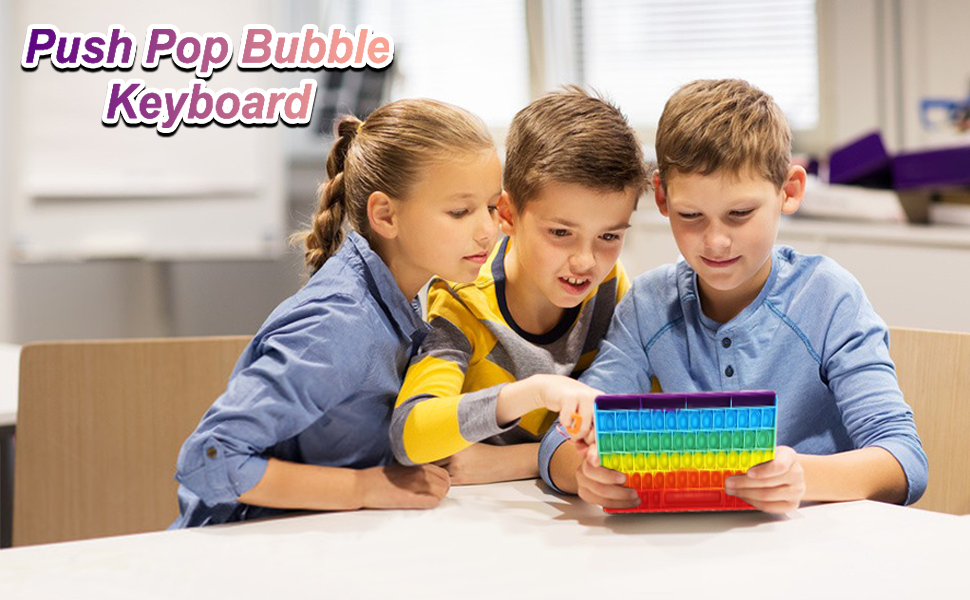 Push Pop Bubble Keyboard
