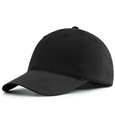 Zylioo XXL Men's Baseball Cap with Closed Back,Non Adjustable Fitted Caps for Big Heads,Oversize ...