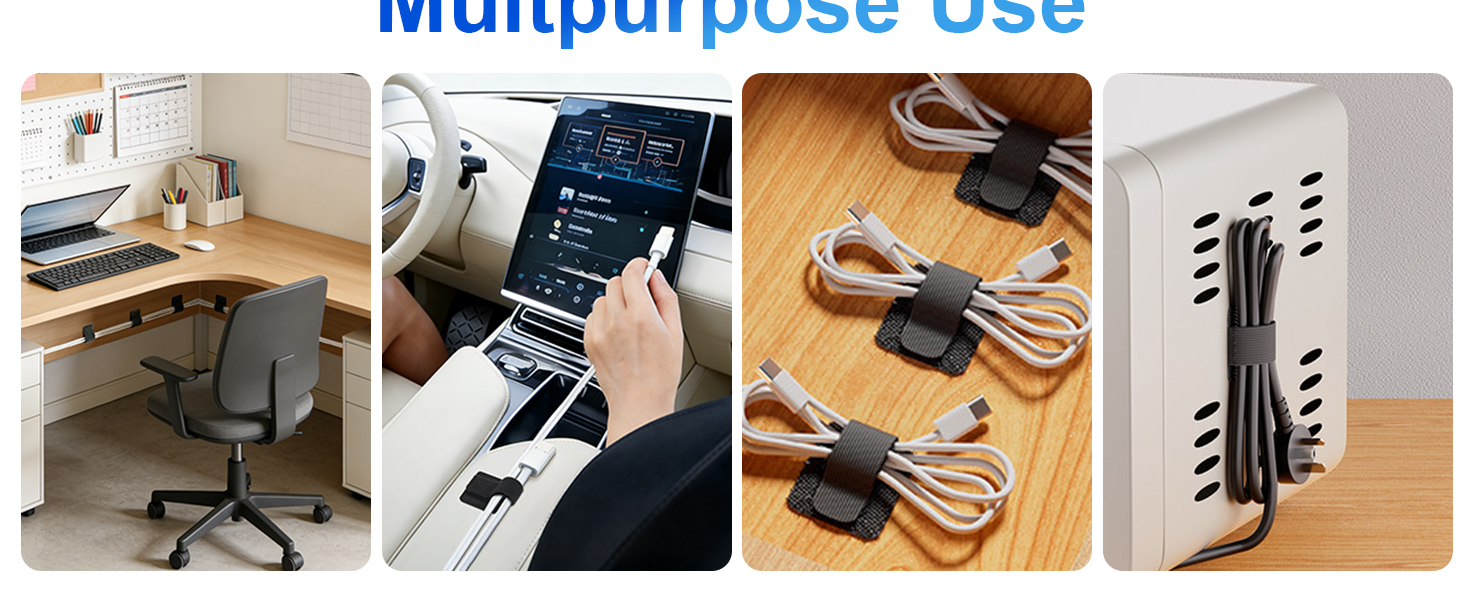 Cable Management Under Desk