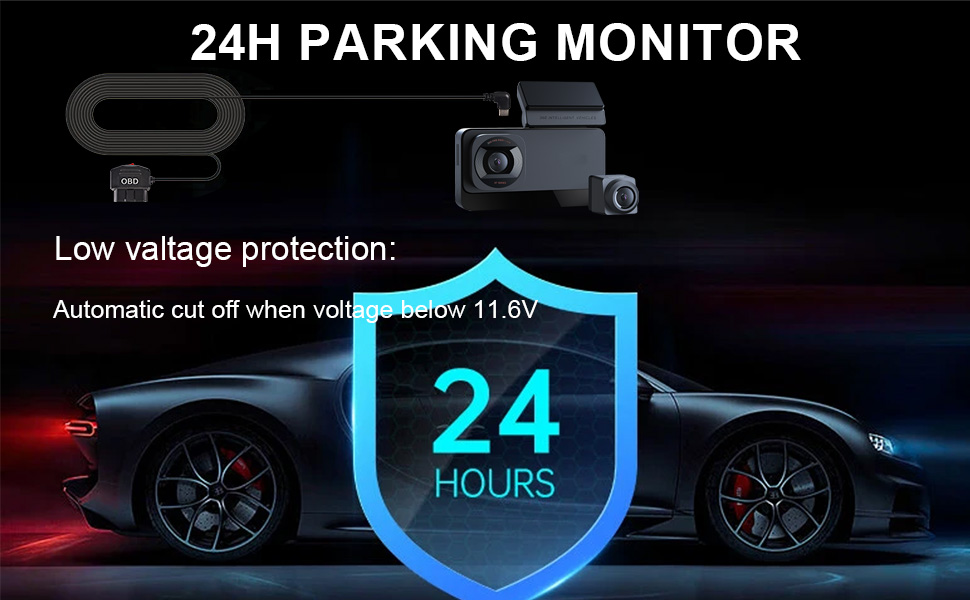 Dash cam obd power cable