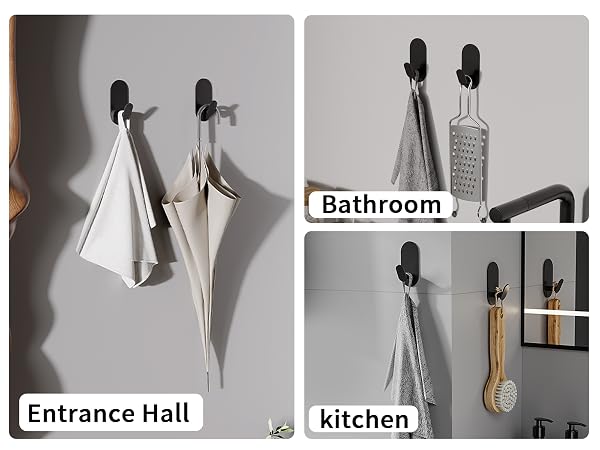 Towel Hooks for Bathroom