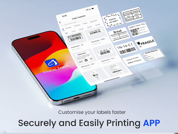 label maker machine with app