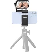 ULANZI Smartphone Selfie Mirror Phone Holder Clip Mount Compatible with iPhone 17 16 15 14 13 12 ...