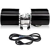 Hiorucet GFK-160 GFK-160A GFK-160B Fireplace Blower Fan Unit for Heat N Glo, Quadra Fire, Hearth ...