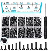 Bemaka 360Pcs Laptop Screws Notebook Computer Tiny Screw Kit 12 Sizes M2 M2.5 M3 Laptop Replaceme...