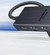 UGREEN Revodok USB-C Hub 6 in 1 10Gbps USB C 3.2 & USB-A 3.2 4K 60Hz HDMI, 100W Power Delivery fo...