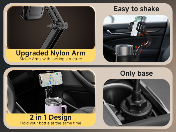 phone cup holder for car
