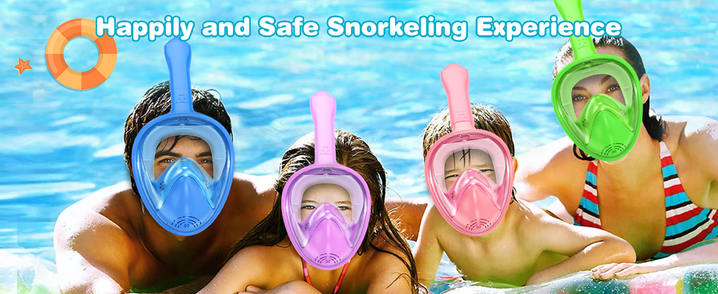 Kids Snorkel Mask