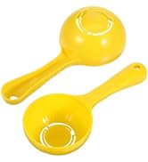 2 Pcs Yellow Half Round Rice Spoon Mold,Rice Serving Spoon Mold, Rice Ball Sushi Maker,Rice Ball ...