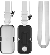 Compatible with Apple Vision Pro,Portable Battery Case Holder with Belt Clip and Cross-Body Strap...