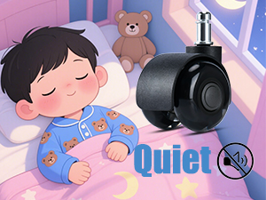 YOOGAA Office Chair Caster Quiet