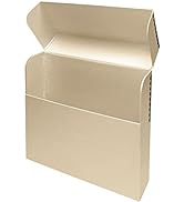 Lineco Archival Document Storage Box, File Organizer for Letter-Sized Paper, Protects Photos Prin...