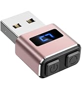 meatanty Metal Tiny Mouse Jiggler, USB Mouse Mover Undetectable, Automatic Wiggler with Screen, 3...