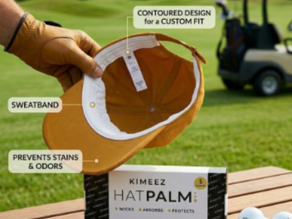 Golf Hat Sweat Liner Designed for All-Day Comfort