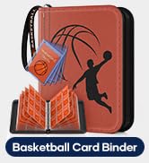 Basketball Card Binder 720 Pocket, Sports Card Binder with Card Display Design, Premium Card Hold...