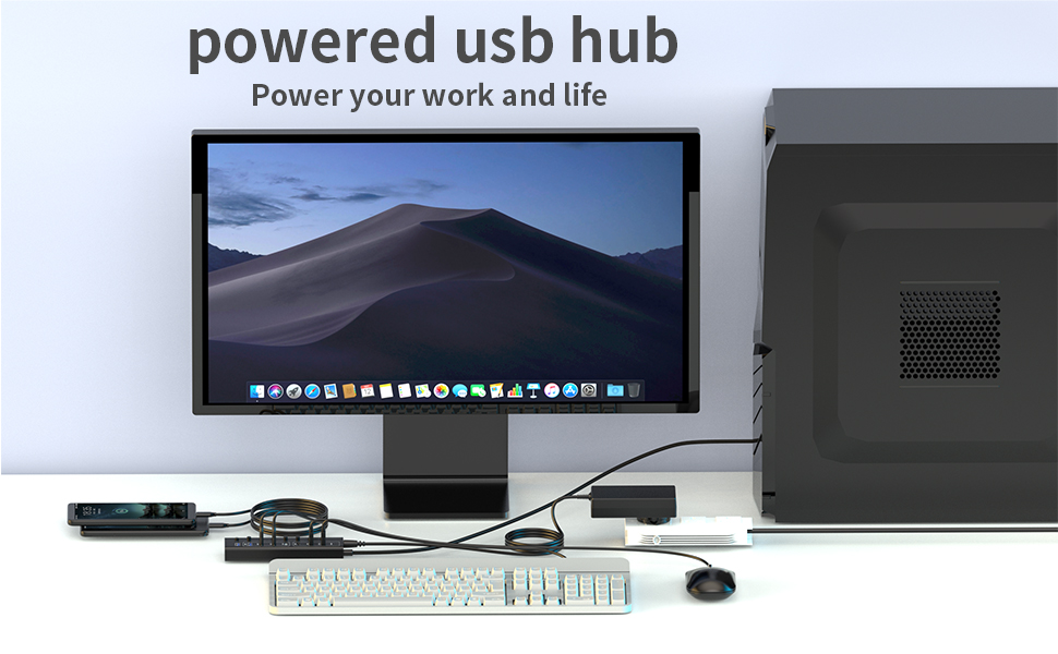 Powered USB HUB