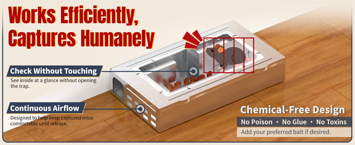 mouse traps mouse traps indoor for home rat trap mice traps live mouse trap humane mouse traps