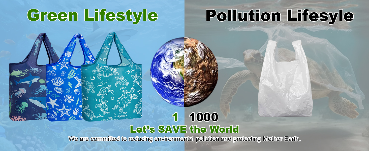 reusable grocery bags foldable