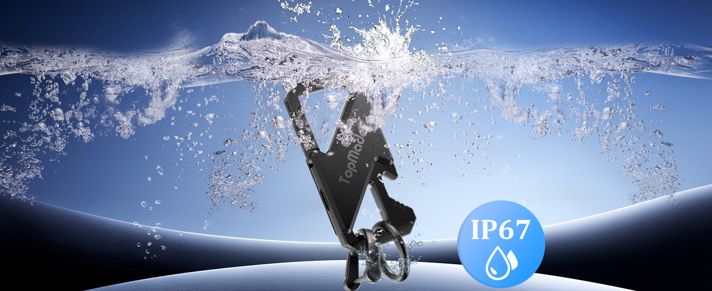 Certified IP67 Waterproof