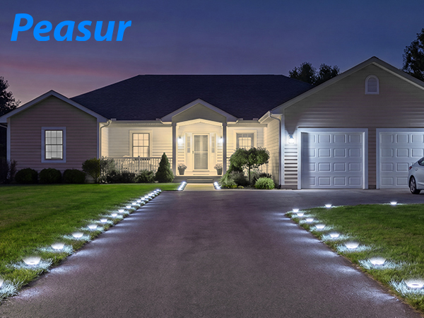 Solar Ground Lights Outdoor Waterproof