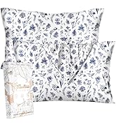 Miss Adola 2 Pack Mulberry Silk Pillowcase for Hair and Skin - King Size 20 x 36 Inches with Hidd...