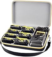 Extra Large Battery Storage Holder Case for DEWALT 20V/ 60V MAX XR Battery &Charger, Tool Batteri...
