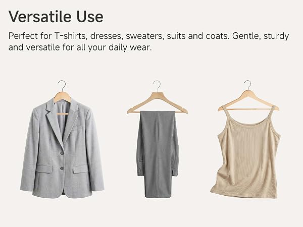 StorageWorks Wooden Hangers