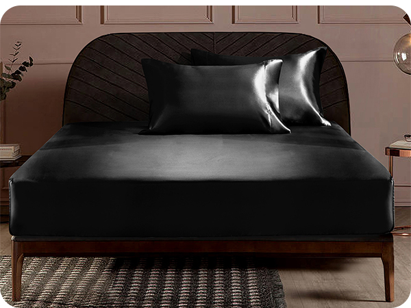 CozyLux satin sheets