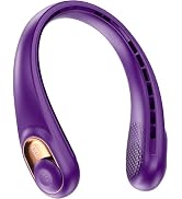 KIDEE Portable Neck Fan, Hands Free Bladeless Fan Rechargeable, 4000mAh Battery Operated USB Wear...