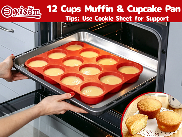 muffin silicone mold