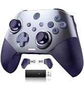 EasySMX X10 Wireless PC Controller with Dual Hall Effect, Bluetooth Controller for PC/Switch/Stea...