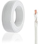 KToyeang 14 Gauge High Temperature Wire 16.4Ft, -76-932 ? 14 AWG Mica Fiberglass Electronic Coppe...