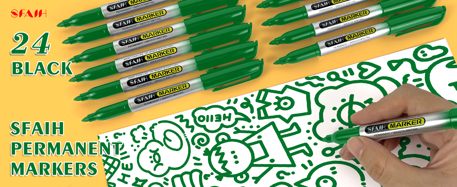 Permanent Markers Bulk