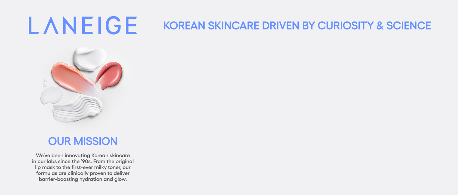 Laneige Korean Skincare driven by curiousity and science