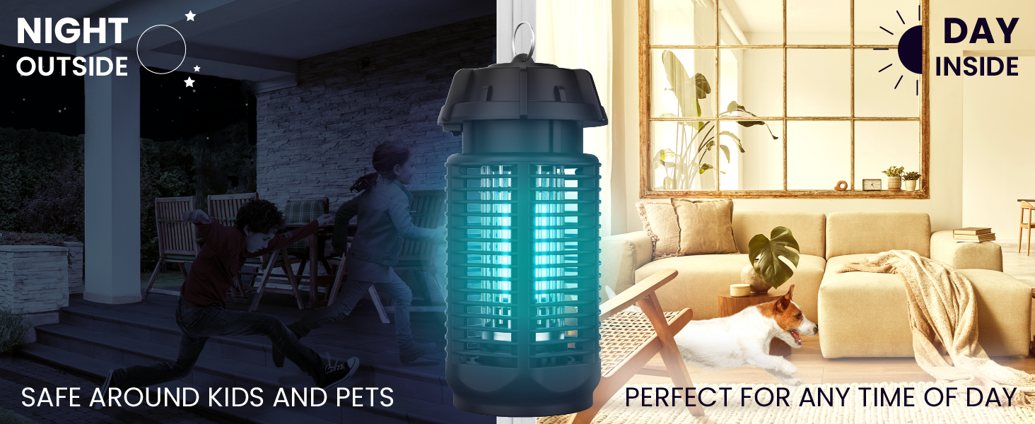 Safe around kids and pets. Perfect for any time of day