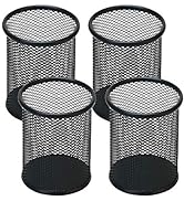 SNOW COOLER Pen Holder Mesh Pencil Holder Metal Pen Holder Cup Pencil Cup Holder for Desk Office ...