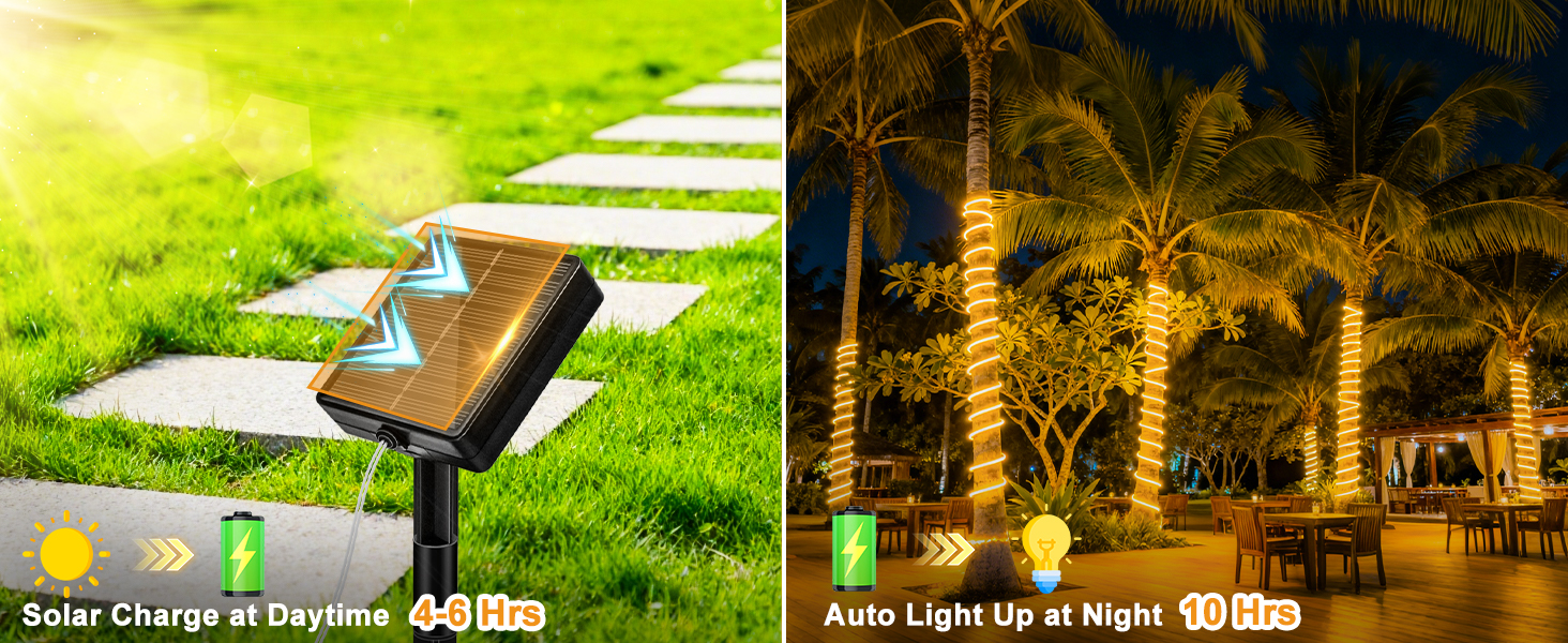 8 lighting modes