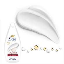 Silky Velvet Body Wash Smear