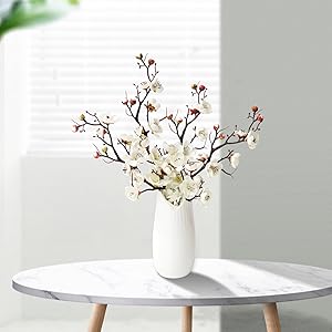 Artificial Silk Plum Blossom Flower