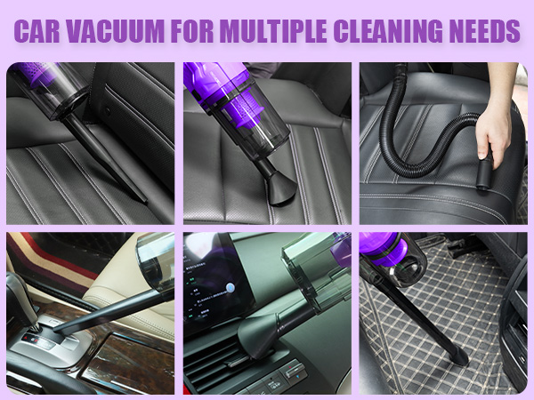purple car vacuum