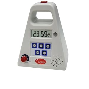 Cooper-Atkins FT24 Large Single Station Digital Timer for Restuarant Food Safety and Cooking