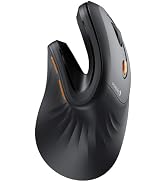 ProtoArc Ergonomic Mouse, EM11 NL Bluetooth Rechargeable Wireless Vertical Mouse, 3 Multi-Device ...